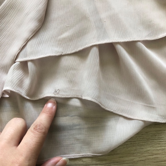 Jennifer Lopez Flowy Blouse w/ Neck & Jewelled Cuffs - Picture 6 of 6